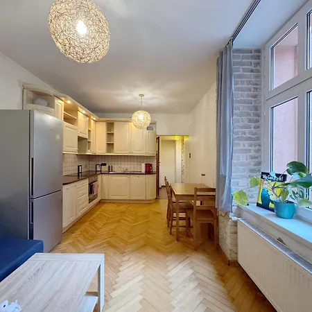 アパート Starowislna Loft - Perfect For 6 People *